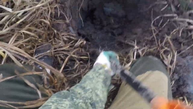 КОП по дну водоема, сколько ещё тут его, куча свинца