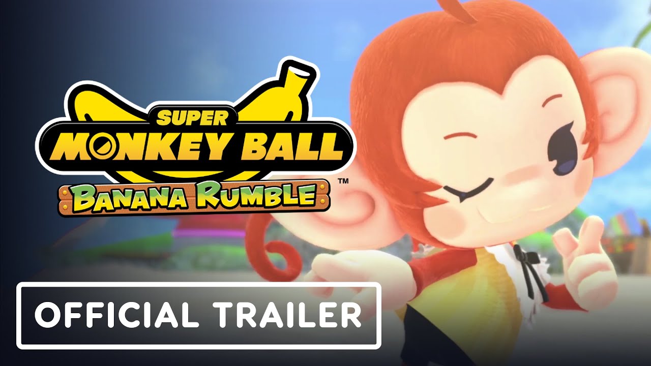 Игровой трейлер Super Monkey Ball Banana Rumble - Official Characters & Customization Trailer