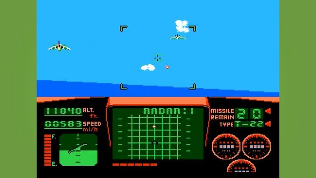Let's Play Top Gun NES - In the Danger Zone