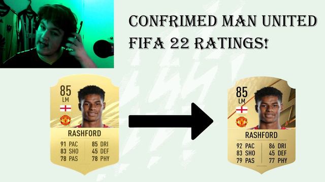 *NEW* CONFIRMED MANCHESTER UNITED FIFA 22 PLAYER RATINGS! (Ft. 91 Ronaldo, 78 Greenwood & More!)