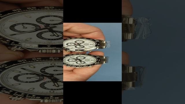 Сравнение Rolex Daytona Btf V2 и Clean Factory V3 часть 1