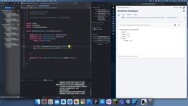 Firebase Database, #4: Posting and Receiving Data from Firebase