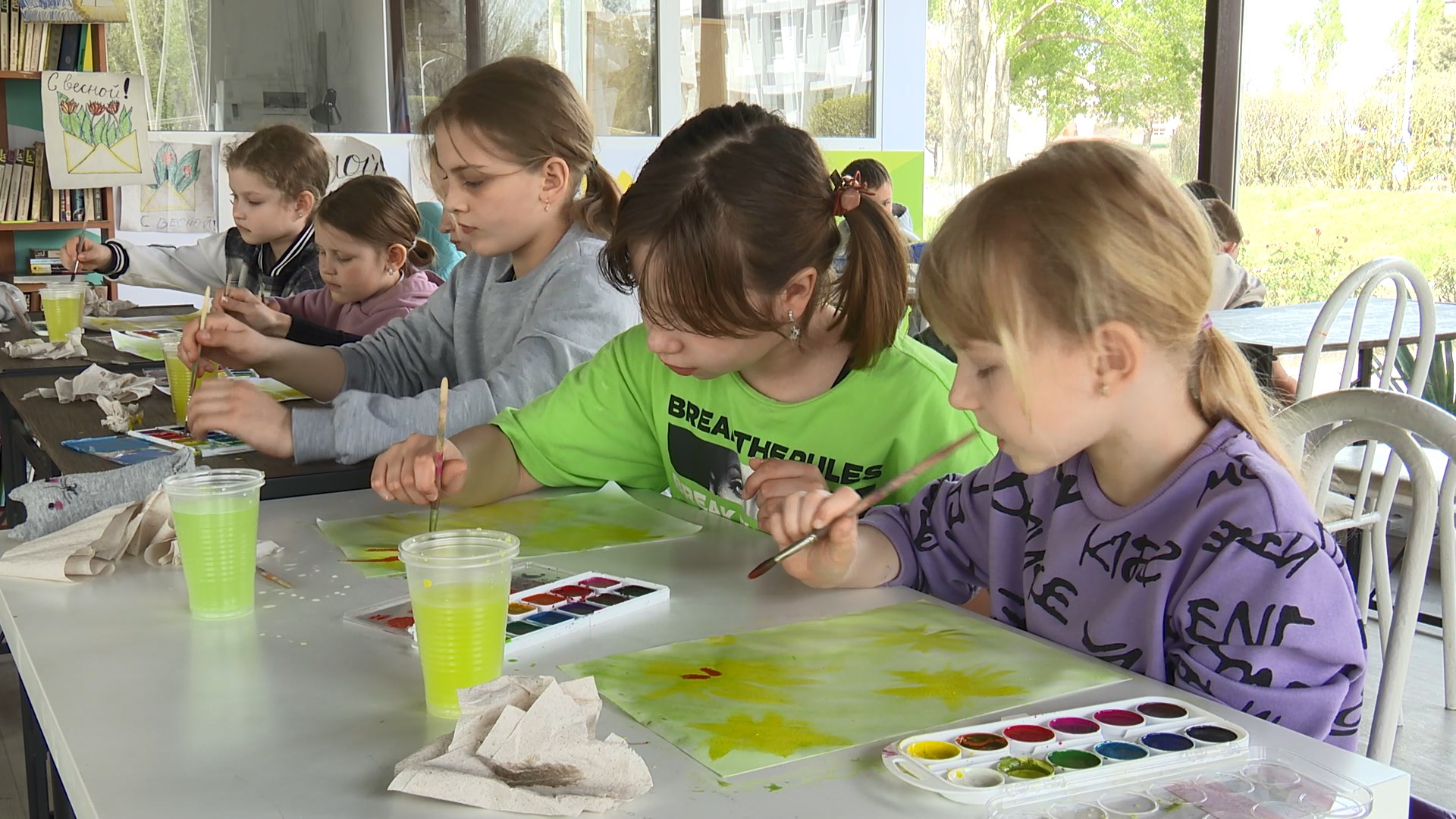 На базе детского санатория «Вита» организована общеобразовательная программа для детей из Белгорода
