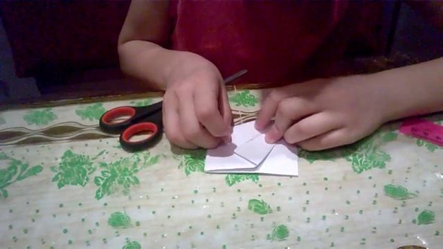 Поделка оригами "Летающий журавль"