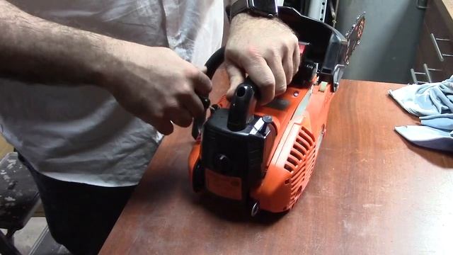 Como Arrancar una Motosierra nueva o Parada mucho tiempo
