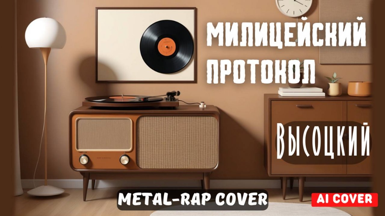 Милицейский протокол (Высоцкий) (Ai cover) - Metal-Rap Cover