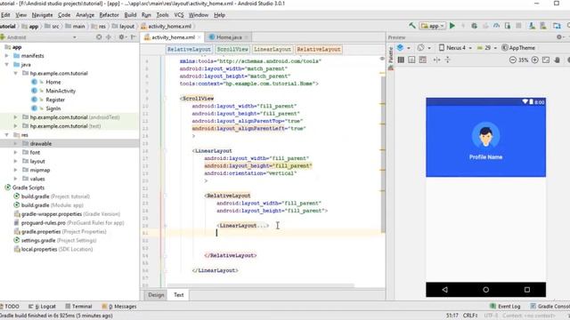 Android basic design front end | Android Studio Tutorial | Dee Dev Tutorial