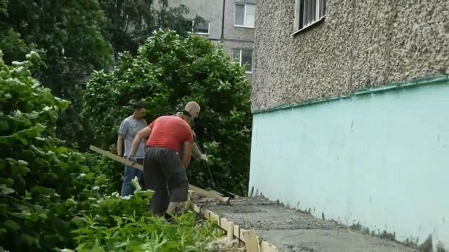 Отмостка МКД Добросельская 167а