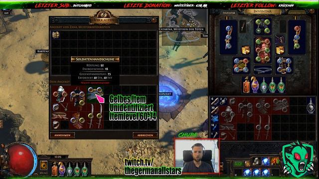 PoE2Go - Fragment A - Chaos / XP / Tabula farmen - Path of Exile Guide [Deutsch/German]