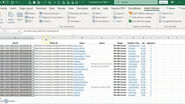 Extracting Data from Hyperlinks
