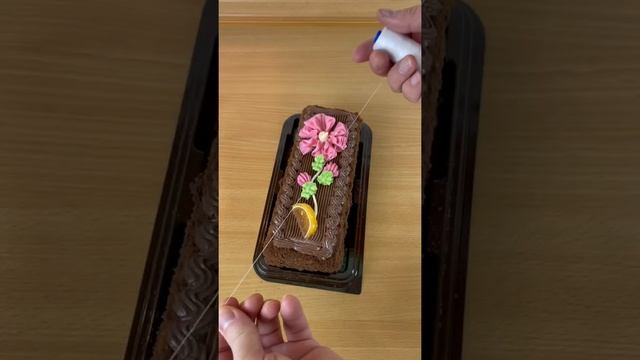 Как порезать торт без ножа | Лайфхаки от Нечетова | nechetoff | ПОДПИШИСЬ ⬇️? #Shorts