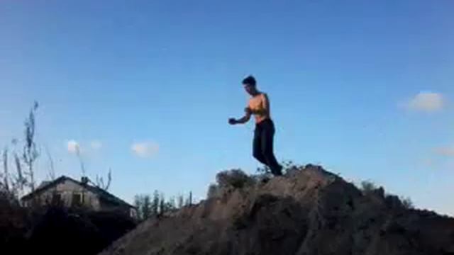 Кувырки в воздухе