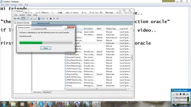 the network adapter could not establish the connection oracle