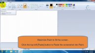 How to Take a Screenshot in Windows 7 and Save the File With Paint