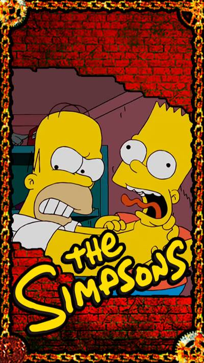 Нейросеть нарисовала персонажей из мультсериала Симпсоны  (The Simpsons)