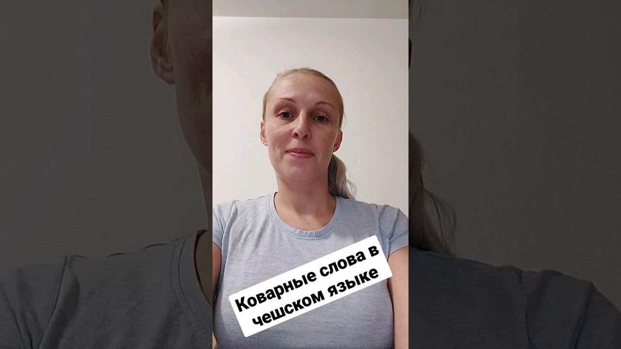Коварные слова в чешском языке