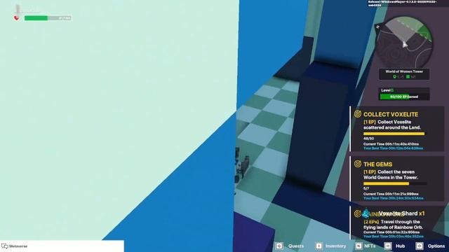 The Sandbox Game Alpha Season 3 - Quest: Travel Through Flying Island of Rainbow Orb - Silver Gem