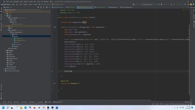 How to create Terrains in libGDX 3D using Height Maps