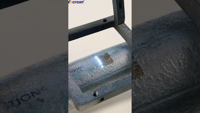 CYCJET M20W New Type Handheld Fiber Laser Printer for steel pipe qr code Static Laser Marking