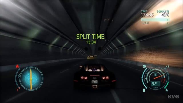 Need For Speed: Undercover - Bugatti Veyron 16.4 - Test Drive Gameplay (HD) [1080p60FPS]