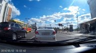 Экшн-камера SJ4000 в качестве видеорегистратора. Пример видео, часть 2