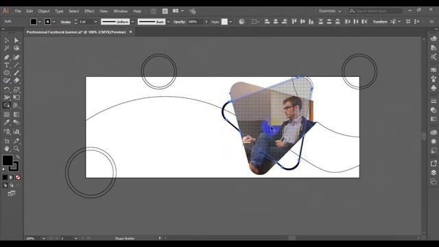 Professional Facebook Banner Design in illustrator cc