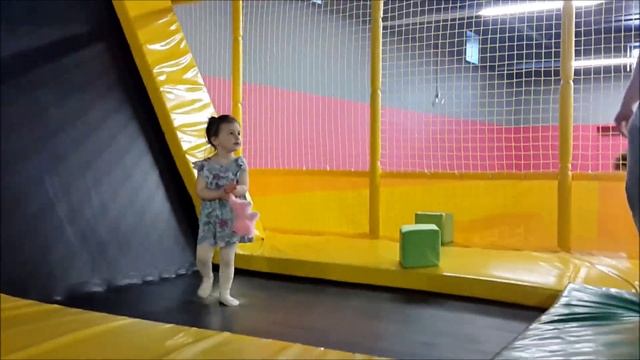 Indoor playground for kids Fun playtime with play area for children  Baby Nursery Rhymes Songs