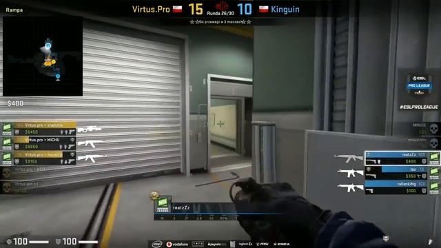 Pasha Post Plant Clutch! Michu Senaky 3K To Close Out The Game! Virtus.pro Highlights VS Kinguin