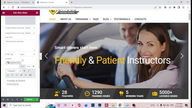 DriCub - Tema Elementor Para Auto Escola WordPress - Tutorial de instalação e configuração