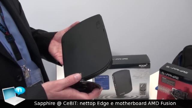 CeBIT 2011: Sapphire Edge HD e motherboard AMD Fusion