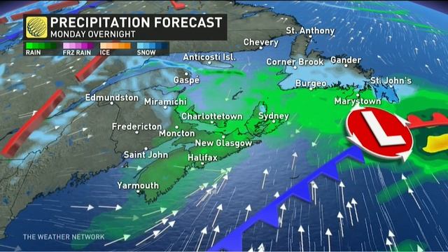 Cooldown To Bring East Coast’s First Snow of the Season