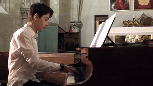 Czardas de Vittorio Monti (piano et violon) au Lycée HIV