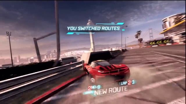 Split/Second Velocity Gameplay (PS3) - Airport Terminal (60fps)