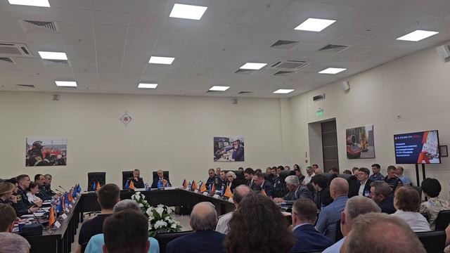 Динеев М.Г. ответил Е.А. Мешалкину на заседании ТК 274 «Пожарная безопасность» 31 мая 2024