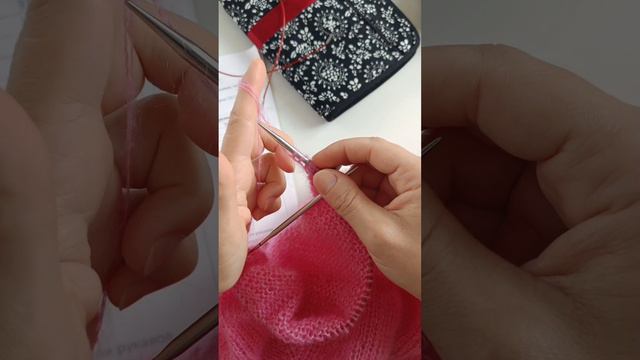 Как добавить петли на спицы в процессе вязания.mp4