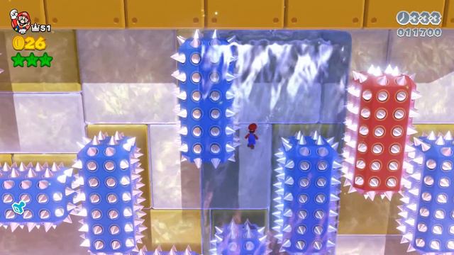 Super Mario 3D World: Champion's Road Perfect Run (No Hit, No Power-Up, Solo Mario, Switch Version)