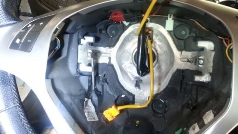 Smontaggio airbag Alfa Romeo mito