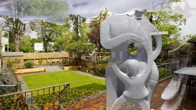 Современная городская и парковая скульптура из гранита