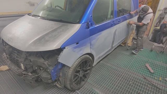 VW Transporter T6.1 Body Repair  *THE RIGHT WAY*