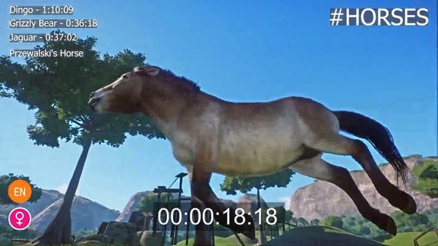 The World's Most Popular Animals Category Speed Races In Planet Zoo Included Dingo, Bear, Jaguar Et