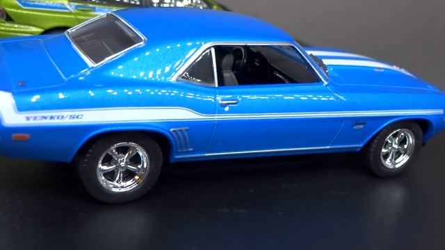 Mitsubishi Lancer и Chevrolet Camaro из фильма Форсаж 2 - масштабные модели 1:43 GreenLight