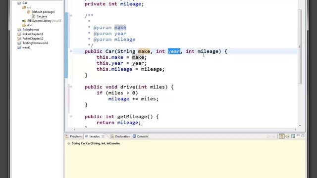 Writing Javadoc Comments in Eclipse