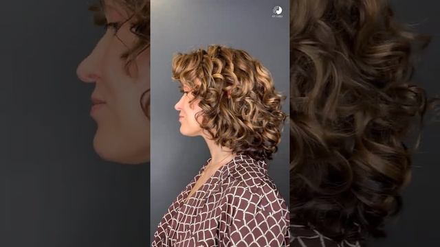 Укладка кудрявых волос от ICE CURLY