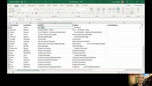 Advanced Excel Lesson 8   Text Manipulation part 2 by Orven Estalilla