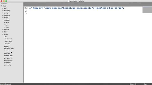 Social Network with PHP  Tidying up default Laravel files 4 37