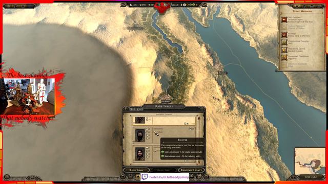 Total War ATTILA - Fall of the Eagles (FotE + EP) Campaign - Himyar #8 - PTOLEMY UNDER SIEGE !