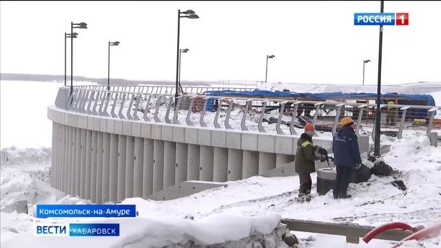 На главных стройплощадках Комсомольска-на-Амуре побывал прокурор Хабаровского края