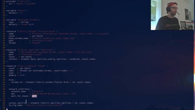 running etcd cluster on KVM with flatcar linux
