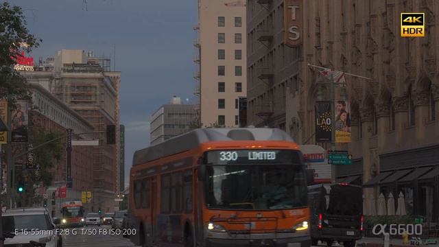 4K HDR (HLG) sample video | Alpha 6600 l Sony | α