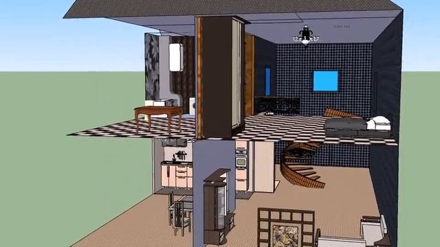 Работа Мазуренко Владимира в SketchUp